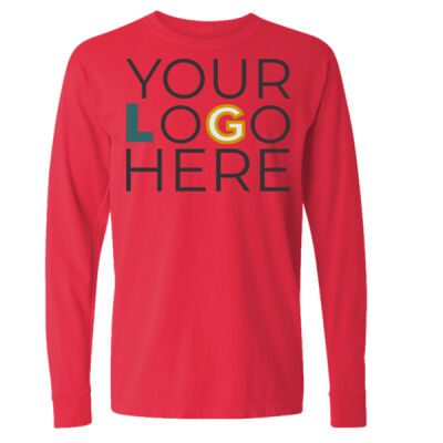 Logo - Adult Heavy Cotton™ Long-Sleeve T-Shirt Thumbnail