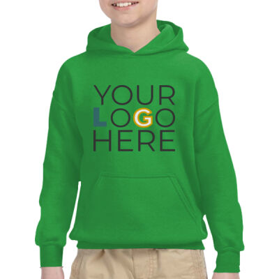Football - Youth Heavy Blend™ Hooded Sweatshirt Thumbnail