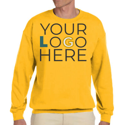 Basketball - Adult Heavy Blend™  Fleece Crew Thumbnail