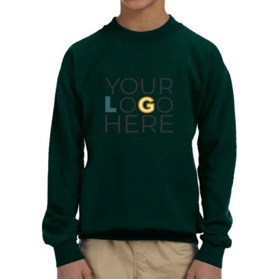 Baseball - Youth Heavy Blend™ Fleece Crew Thumbnail