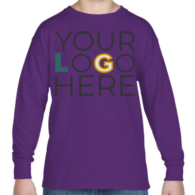 Softball - Youth Heavy Cotton™ Long-Sleeve T-Shirt Thumbnail