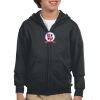 Youth Heavy Blend™ Full-Zip Hooded Sweatshirt Thumbnail